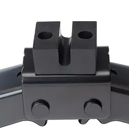 Домкрат гвинтовий ромбоподібний Vitol 2т гумовий упор 390 мм 3.2 кг (DB-1132TH) - мініатюра 4