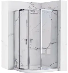 Душова кабіна Rea Look chrom 80x100 REA-K7901, Хром, Універсальна