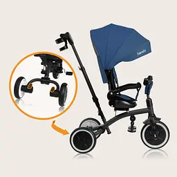 Велосипед Lionelo Tris Plus Blue Denim (LO-TRIS PLUS BLUE DENIM) - мініатюра 7