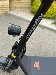 Електросамокат KUGOO Kirin C1+ Plus 18Ah 1000W чорний, з посиленою корзиною - мініатюра 6
