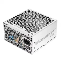 Блок живлення 1300 Вт, Super Flower LEADEX VII XG, White, модульний, 80+ Gold, Active PFC, 14 см FDB, 4xMolex / 12xSATA / 1x16-pin / 4x6+2-pin / 2x4+4-pin / 1x20+4-pin, захист OVP/OCP/OPP/SCP/UVP/OTP/NLO/SIP, ATX3.1 (SF-1300F14XG(WH)) - мініатюра 3