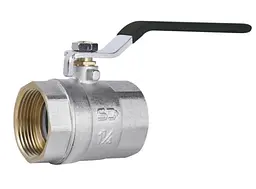 Кран кульовий Thermo Alliance Base 1 1/4" ВВ прямий, PN40, важіль SD600W32 - мініатюра 1