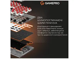 Клавіатура GamePro Genesis Metallic (MK144G) - мініатюра 10