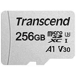 Карта пам'яті Transcend 256GB microSDXC class 10 UHS-I (TS256GUSD300S-A) - мініатюра 2