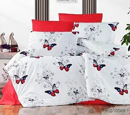 Комплект постільної білизни з компаньйоном (G10569/1) Євро TAG tekstil pbe0036933 - мініатюра 4