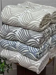 Плед двосторонній мусліновий євро L&M Home Textiles 20290 200х220 см сірий - мініатюра 4
