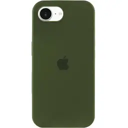 Чохол Silicone Case для Apple iPhone 17e/ 16e Dark Olive AA [136633]