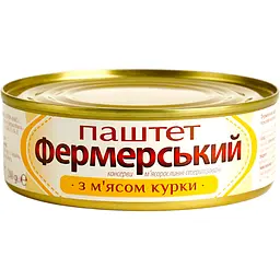 Паштет Фермерський з м'ясом курки 240 г - мініатюра 2