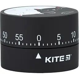 Таймер механічний Kite Cats чорний (K24-172) - мініатюра 2