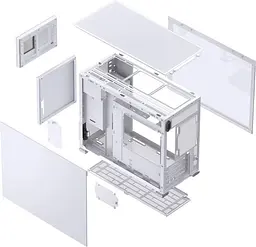 Корпус Jonsbo D31 MESH SC White (D31 MESH SC White) Без БП - мініатюра 9