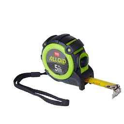 Рулетка з автостопом Alloid Pro 5 м /19 мм (MT-740519)