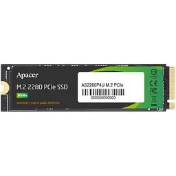 Накопичувач SSD Apacer m.2 NVMe 256Gb AS2280P4U PCIe 3.0 240 250 (AP256GAS2280P4U-1)