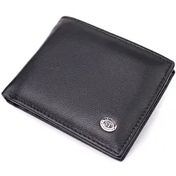 Чоловічий шкіряний гаманець ST Leather 11,5х8,7х1 см acs0028303