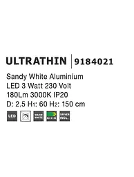 Підвіс Nova Luce ULTRATHIN 9184021 - мініатюра 4