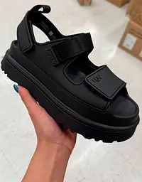 Жіночі сандалі Ugg Goldenglow Black Оригінал 37 розмір - мініатюра 3