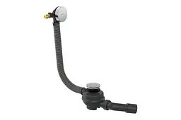 Сифон для ванни Hansgrohe Exafill II, комплект для ванн із наповненням, Хром 58130000