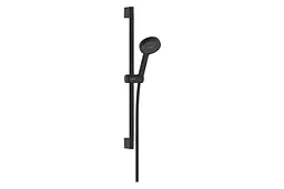 Душовий гарнітур Hansgrohe Activera S 1jet EcoSmart зі стійкою 65 см matt black 28041670