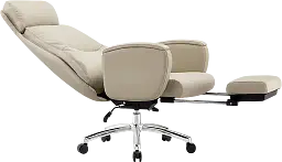 Офісне крісло GT Racer B-6657A Cream - мініатюра 4