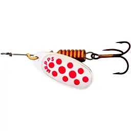 Блешня Mepps Comet Decore №3 6.5 g Silver Red Dots