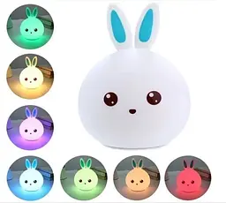 Дитячий силіконовий нічник 3DTOYSLAMP Кролик - мініатюра 3