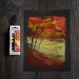 Набір сухої пастелі Sennelier Autumnal Landscape, 6 1/2 кольорів, картон - мініатюра 3
