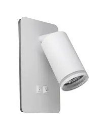Бра, настінний світильник Goldlux 324351 Paris GU10|Led 2x10|6W IP20 WH