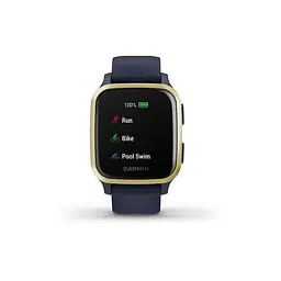 Смарт-годинник Garmin Venu Sq Music Edition Navy/Gold (010-02426-12/02) - мініатюра 4