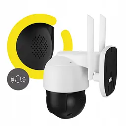 Вулична поворотна IP-камера Overmax Camspot 4.95 Wi-Fi 2.5K White - мініатюра 10