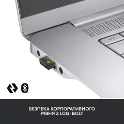 Мишка Logitech MX Master 3S for Business Performance Wireless/Bluetooth Graphite (910-006582) - мініатюра 2