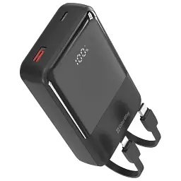Батарея універсальна ColorWay 20 000 mAh DigiPower PD/45W, QC/4.0, Black (CW-PB200LP04BK) - мініатюра 2