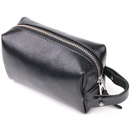 Чоловіча шкіряна косметичка GRANDE PELLE 15х8х7 см sum0020988 - мініатюра 2