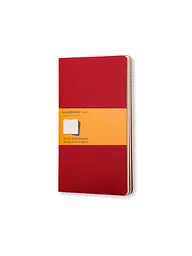 Записник Moleskine Cahier середній, Лінійка Бордо (CH116)