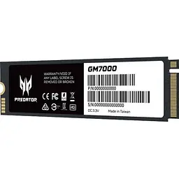 SSD накопичувач Acer Predator GM7000 4TB (BL.9BWWR.107) [155333] - мініатюра 3