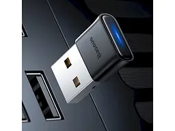 Bluetooth адаптер BASEUS BA04 Black (ZJBA000001) - мініатюра 11