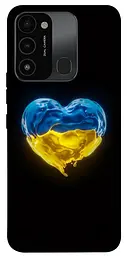 Чохол Demsky Серце України для Tecno Spark 8C