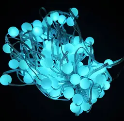 Гірлянда Sun Lamp Розумна світлодіодна музична 200 LED 20 м кульки Multi різнокольорові USB керування від смартфона - мініатюра 8