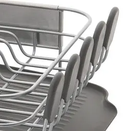 Підставка для сушки посуду KitchenAid Sinkware, 41 x 33 x 17 см, сірий (KEG895BXCGA) - мініатюра 2