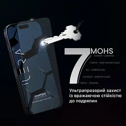 Захисне скло iLera Fantom Glass для Apple iPhone 16 Pro (iLFant16PR) [122662] - мініатюра 3