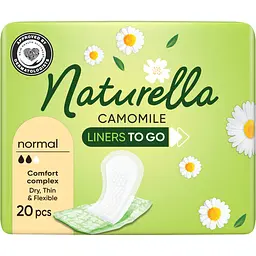 Щоденні прокладки Naturella Camomile Liners To Go Normal 20 шт. - мініатюра 2