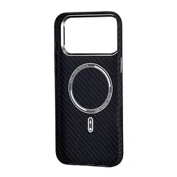 Чохол Luxo Free Air CarBon with MagSafe iPhone 17 PRO MAX Black - мініатюра 3