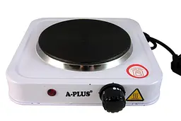 Плита електрична біла A-Plus 2102 (1 конфорка, диск) - мініатюра 2