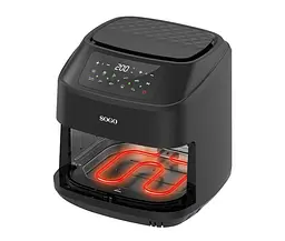 Мультипіч Sogo 7.5 л Чорний SS-10900 - мініатюра 3