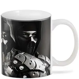 Кухоль GeekLand Mortal Kombat Мортал Комбат постер MK.02.18 330 мл білий - мініатюра 2