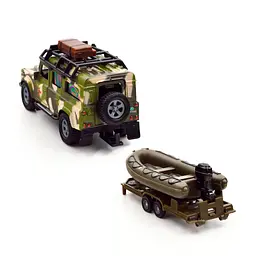 Ігровий набір TechnoDrive Land Rover Defender Military з човном (520191.270) - мініатюра 7