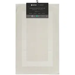 Рушник-килимок Sonex Altea махровий для ванної 60x95 см Натур (SO102584) - мініатюра 2