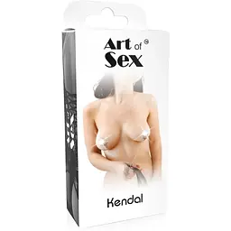 Затискач для сосків з повідцем Art of Sex - Kendal - мініатюра 5