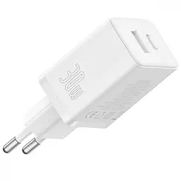 МЗП Cube Pro Fast Charger PD30W+QC3.0 (1USB-A/1C) (P10111404) Moon White Baseus teh0029585