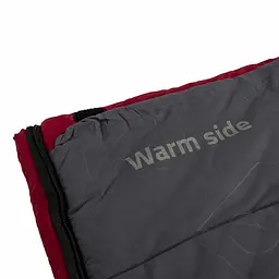 Спальний мішок Bo-Camp Gramark XL Cool/Warm Gold -8° Red/Grey (3605895), Червоний - мініатюра 7
