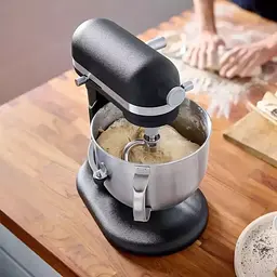 Планетарний міксер KitchenAid Artisan з підйомною чашею 6.6 л чавун (5KSM70SHXEBK) - мініатюра 12