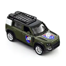 Автомодель TechnoDrive Шеврони Героїв Land Rover Defender 110 25 ОПДБр (250289M) - мініатюра 2